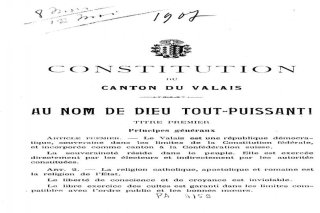 La Constitution de 1907 bientôt passée de date?